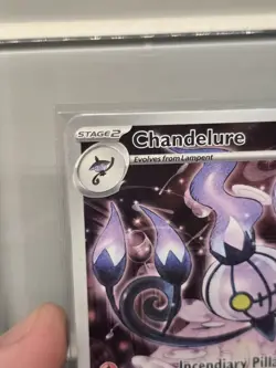 Pokemon White Flare Chandelure IR 103/086 Illustration Rare - Image 2