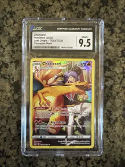 Charizard (2022) TG03/TG30 Lost Origin Character Rare - CGC Mint+ 9.5 - ENG - Image 1
