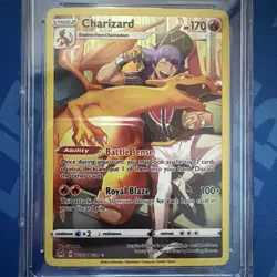 CGC 10 GEM MINT!!! Charizard TG03/TG30 Lost Origin Trainer Gallery Holo - Image 3