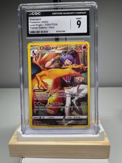 Charizard Trainer Gallery #TG03/TG30 CGC 9 Mint 2022 Pokemon SWSH Lost Origin - Image 1