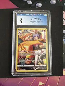 Charizard Character Rare CGC 9 Blue Label TG03/TG30 Lost Origin 2022 Pokemon - Image 1