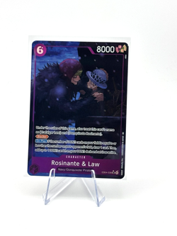 One piece TCG OP14-038 Rosinante & Law Alternate Art - Image 1