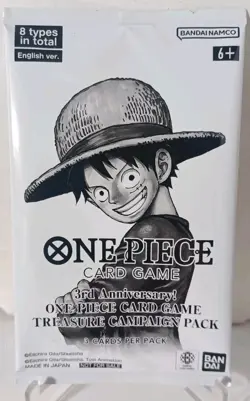 One Piece Promo Pack 3rd Anniversary!!(1pack) - Image 1