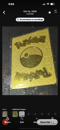 Pokemon TCG New Set Pikachu 247/191 Hyper Rare Gold Card Surging Sparks - Image 2