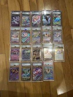 Graded Card Pokemon Lot Of 19 (Grade 9 Or Higher) 70% Of Market AGS CGC PSA - Image 1