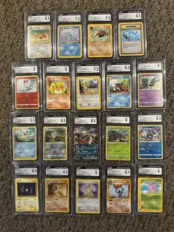 LOT of 19 CGC Graded Pokemon Cards - Image 1