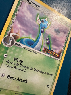 Dragonair Delta Species 28/101 Dragon Frontiers Reverse Holo Stamped Pokemon MP - Image 3