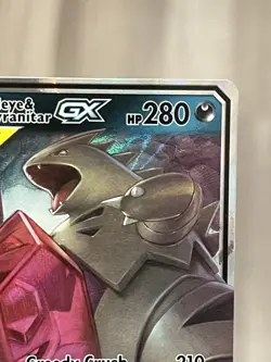 Pokemon 2019 Mega Sableye Tyranitar Tag Team GX 126/236 Holo Card Unified Minds - Image 4