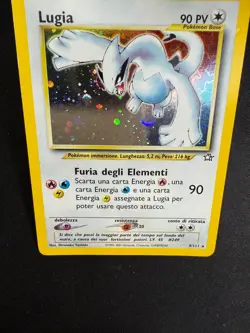 Pokemon Lugia 9/111 Neo Genesis Rara Holo Unlimited Wizards ITA Carte Vintage - Image 3