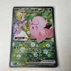 Lillie's Clefairy ex - Special Illustration Rare SIR Journey Together 184/159 NM - Image 1