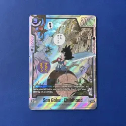 Dragon Ball Super Card Game Fusion World SB01-053 Son Goku : Childhood Alt Art - Image 1