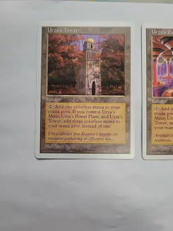 MTG - Urza's Land Set Of 3 Cards 1997 - Image 2