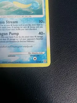 Pokemon Card Kingdra 7/146 D&P Legends Awakened Holo Rare - Image 5