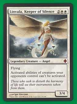 MTG - Linvala, Keeper Of Silence - ROTE - NM - Unplayed - Mythic - MAGIC CARD - Image 1