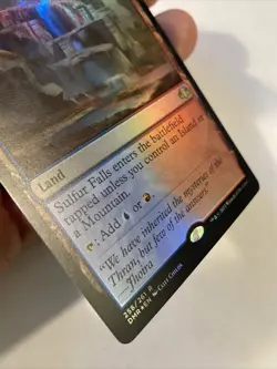 MTG Sulfur Falls *FOIL* Dominaria Remastered 258 NM - Image 2
