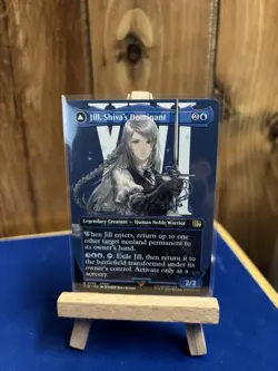 Final Fantasy MTG - Jill, Shiva's Dominant Borderless Rare Non-Foil (Near Mint) - Image 1