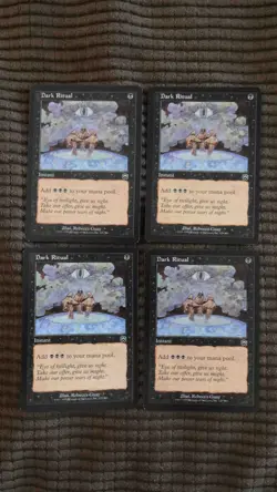 Magic: the Gathering / MtG Dark Ritual x4 Mercadian Masques - Image 1