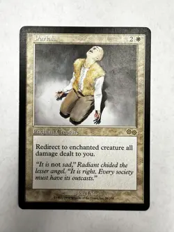 Pariah *Urza's Saga* MTG Magic the Gathering - Image 1