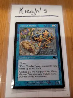 Mtg Cloud Faeries *Played - HP* - Image 1