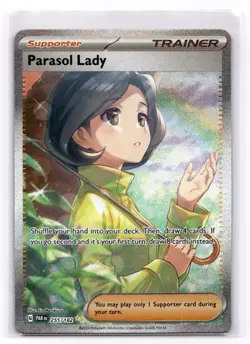 Parasol Lady SV04: Paradox Rift - Pokemon NM 255/182 - Image 1