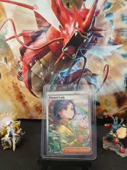 Parasol Lady 255/182 SV04: Paradox Rift Pokemon Card - Image 1