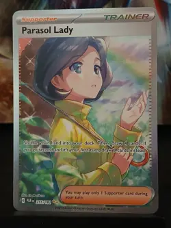 Parasol Lady 255/182 SV04: Paradox Rift Pokemon Card - Image 2