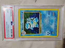 1999 Pokemon TCG Blastoise Holo Rare 2/102 PSA 9 Mint Base Set - Image 1