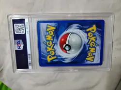 1999 Pokemon TCG Blastoise Holo Rare 2/102 PSA 9 Mint Base Set - Image 2
