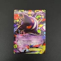 Pokemon TCG Gengar EX Phantom Forces 34/119 Ultra Rare Holo - MP - Image 1