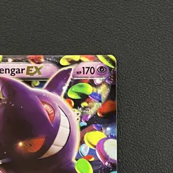 Pokemon TCG Gengar EX Phantom Forces 34/119 Ultra Rare Holo - MP - Image 3