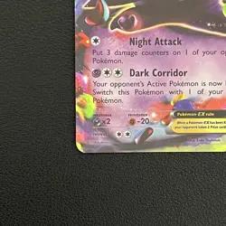 Pokemon TCG Gengar EX Phantom Forces 34/119 Ultra Rare Holo - MP - Image 5