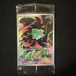 Pokemon TCG Bulbasaur IR 133/132 Mega Evolutions Stamped Promo Sealed - Image 1