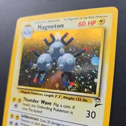 Magneton - 9/130 - Pokemon Base Set 2 Holo Rare Card WOTC NM - Image 2