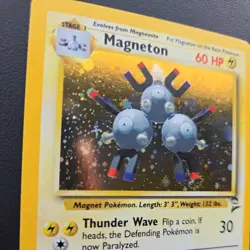 Magneton - 9/130 - Pokemon Base Set 2 Holo Rare Card WOTC NM - Image 3