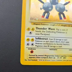 Magneton - 9/130 - Pokemon Base Set 2 Holo Rare Card WOTC NM - Image 5