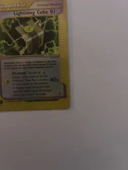 Lightning Cube 01 - 127/147 - Reverse Holo - Aquapolis- Pokemon TCG - Image 2