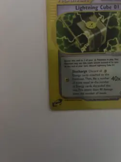 Lightning Cube 01 - 127/147 - Reverse Holo - Aquapolis- Pokemon TCG - Image 3