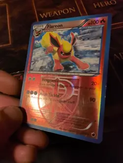 1x Flareon 12/116 Pokemon Plasma Freeze Reverse Holo HP - Image 3