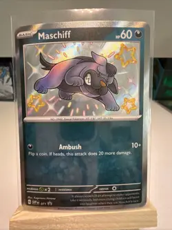 Maschiff - Black Star Promo SV071 - Baby Shiny - Paldean Fates - Pokemon TCG - Image 3