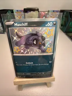 Maschiff - Black Star Promo SV071 - Baby Shiny - Paldean Fates - Pokemon TCG - Image 4