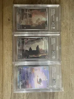 Pokemon Charizard 199/165 Charmeleon 169/165 Charmander 168/165 Graded 10,10,9 - Image 4
