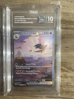 Pokemon Charizard 199/165 Charmeleon 169/165 Charmander 168/165 Graded 10,10,9 - Image 5