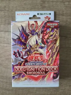 Yugioh Duel-Ignition SWORDSOUL - Asian-English Structure Deck IN HAND - Image 1