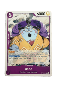 New: One Piece CCG Jinbe OP05-066 Awakening of the New Era Regular Common - Image 1