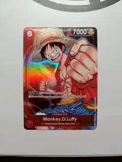 🏴‍☠One Piece Is Real Monkey D. Luffy Promo P-001 English Dented - Image 1