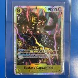 One Piece CCG Eustass Captain Kid OP10-112, Royal Blood, Near Mint Condition - Image 1