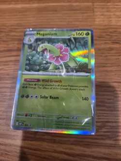 Meganium MEP001 Mega Evolution Build & Battle Sealed Deck Prerelease Promo NM - Image 1
