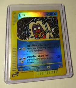 Pokemon TCG Expedition Base Set Jynx 83/165 Reverse Holo Card 2002 Played Vtg - Image 1