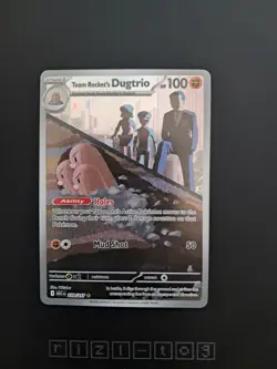 🔥Team Rockets Dugtrio 239/217 Ascended Heroes Pokemon English Pokemon Card - Image 1
