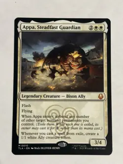 MTG Appa, Steadfast Guardian Avatar: The Last Airbender Regular NM - Image 1